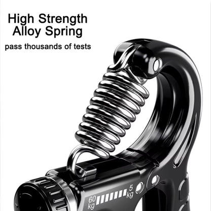 Adjustable Hand Gripper with Counter – 60kg Strength Trainer