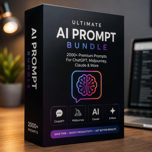 Ultimate AI Prompt Bundle – 2000+ Premium Prompts